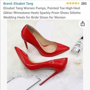 Red stilettos